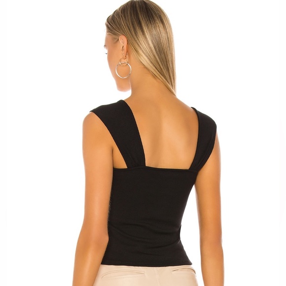 NWT Privacy Please Isabella Top in Black - XS - Picture 3 of 4